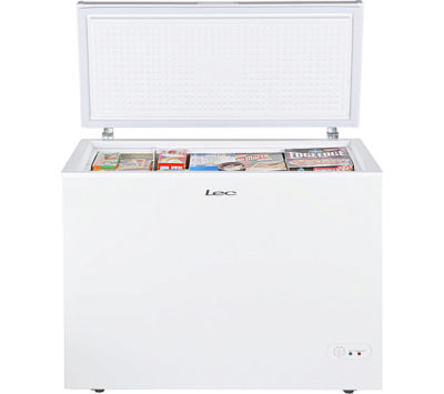 LEC CF300L Chest Freezer - White LEC CF300L Chest Freezer - White